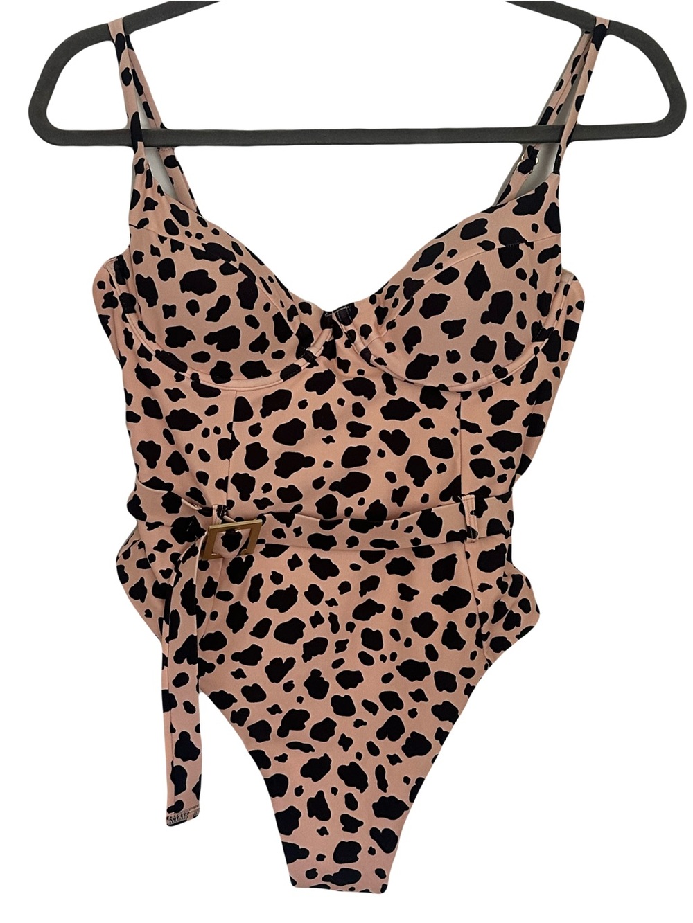 NWOT Buddy Love Leopard Print Swimsuit Medium